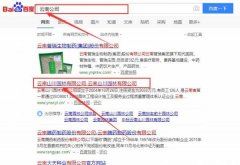 云南山川園林有限公司和我公司簽訂百度快照排名項目