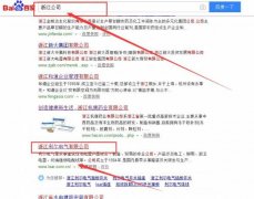 浙江利爾電氣有限公司跟本公司簽訂搜索引擎優化項目