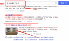 宜興市*環環保設備科技有限公司網站SEO優化品牌營銷策劃機構