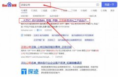 正定縣百*化工產品生產有限公司網站優化參考網站