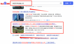 湖南翔*環(huán)保科技有限公司SEO到首頁按天扣費
