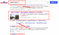 河南圣*再生資源有限公司整站優化效果展示